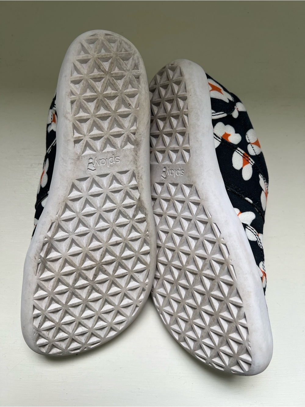 SPLAY EXPLORE 2.0 Daisy Velcro Canvas Floral Sneakers Size 3 - Picture 5 of 7